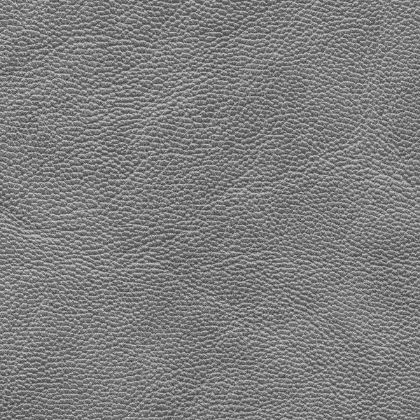 Detailní textury šedá kůže — Stock fotografie