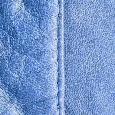 arka plan mavi deri iki tür dikiş