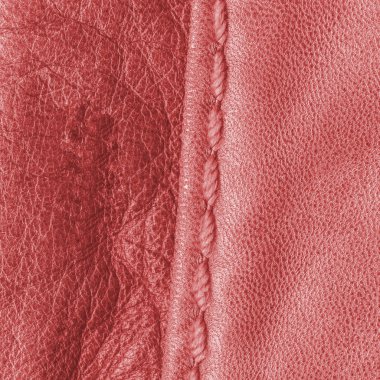 Deri arka plan, dikiş