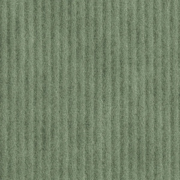 Corrugated green paper texture — Stock Photo, Image