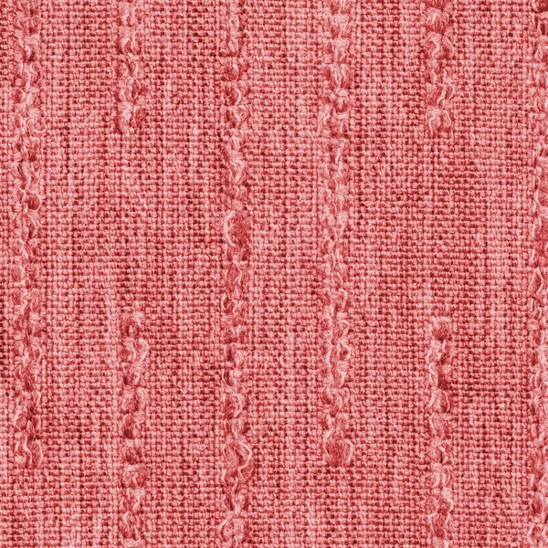 Rote Textiltextur Nahaufnahme — Stockfoto