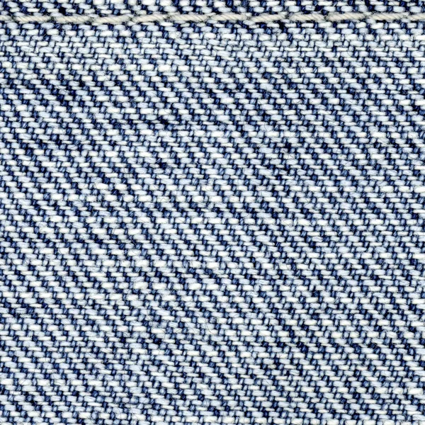 Modrá denim textury closeup — Stock fotografie