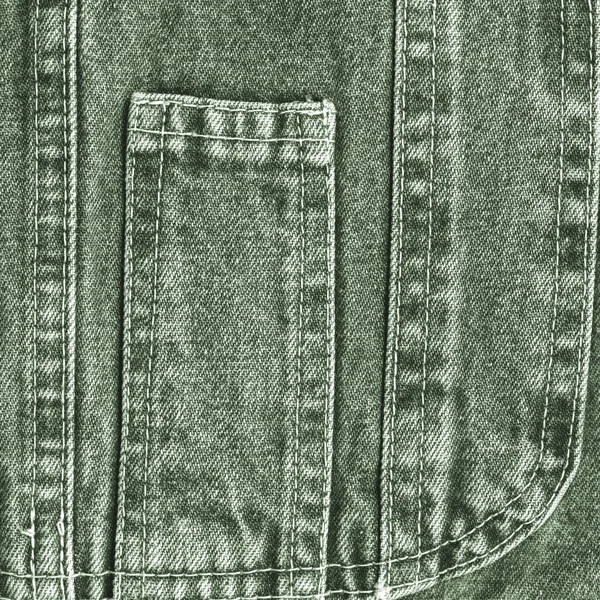 Groene jeans achtergrond — Stockfoto