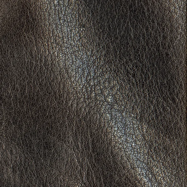 Background of crumped brown leather — Stock Photo, Image