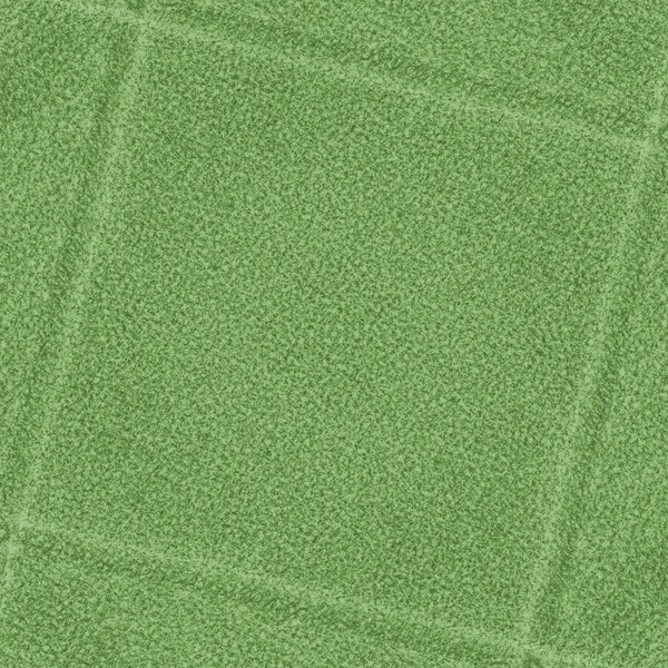 Yeşil deri doku, kare şeklinde dikişleri — Stok fotoğraf