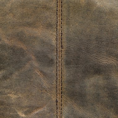 kahverengi deri doku. Arka plan olarak yararlı