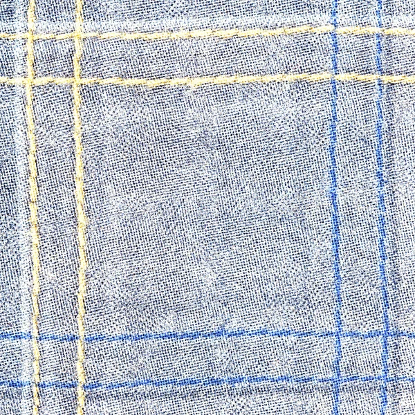 Pale blue denim background, frame — Stock Photo, Image