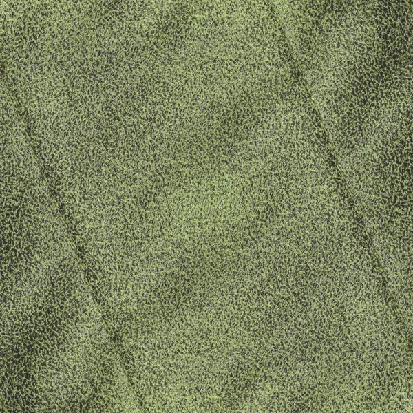 绿色皮革纹理，接缝。有用的背景 — 图库照片