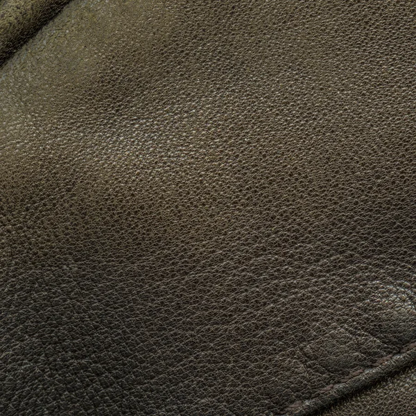 Texture in pelle marrone come sfondo — Foto Stock