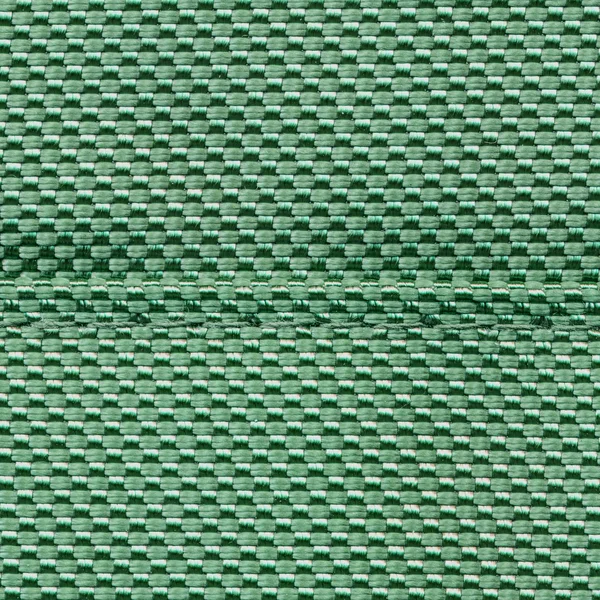 Material sintético verde textura close-up — Fotografia de Stock