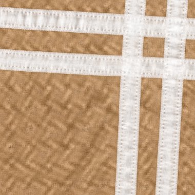 kahverengi Tekstil doku, beyaz şeritler