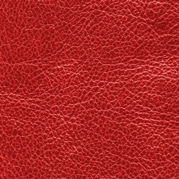 Red leather texture. — Stock Photo, Image