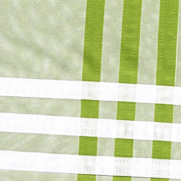 Fondo textil verde-blanco —  Fotos de Stock