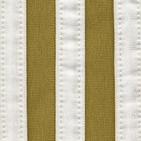 Žluto hnědé textilní texturu, bílé stuhy — Stock fotografie