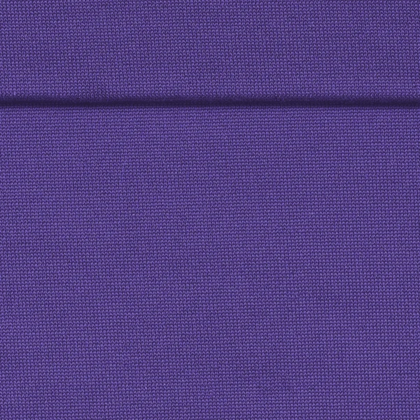 Violet fabric texture decorated with seam — Stock Photo, Image