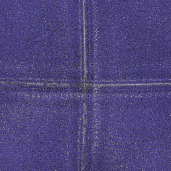 Violeta curtido fondo de cuero decorado con costuras — Foto de Stock