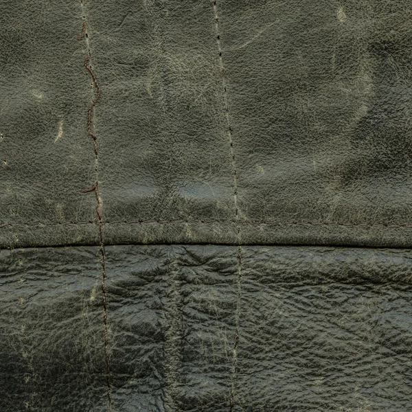 Textura de cuero viejo, desgastado y rayado — Foto de Stock