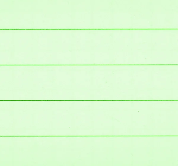 Um pedaço de papel verde para as suas notas — Fotografia de Stock