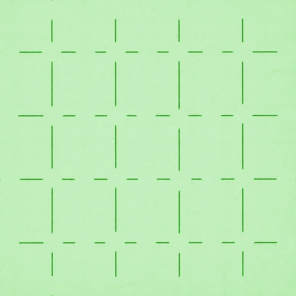 Green paper checkered background — Stock Photo, Image