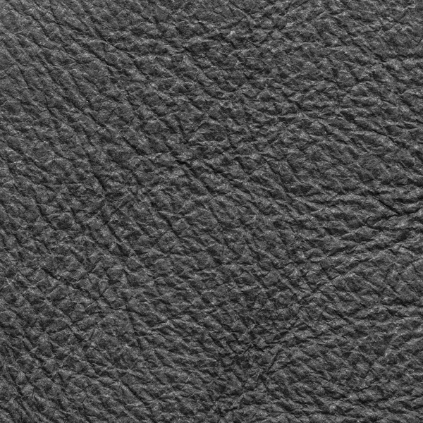 Black leather texture. Useful as background — Stock Photo, Image