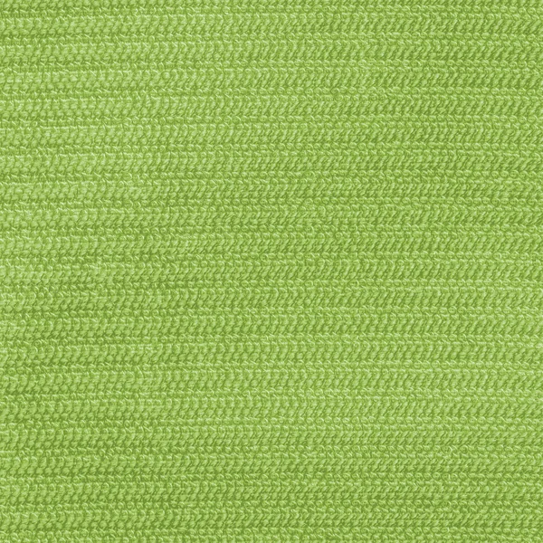 Textura têxtil verde claro como fundo — Fotografia de Stock