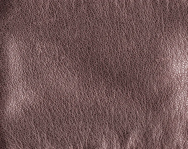 Röd-brun läder textur närbild — Stockfoto