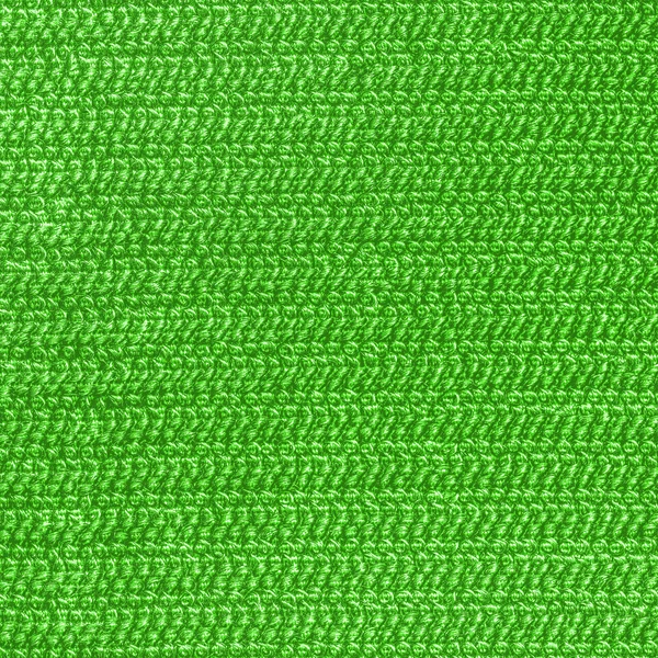 Groene textiel textuur close-up. — Stockfoto