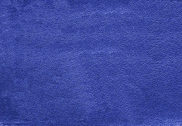 Texture en cuir bleu.Peut être utilisé comme fond — Photo