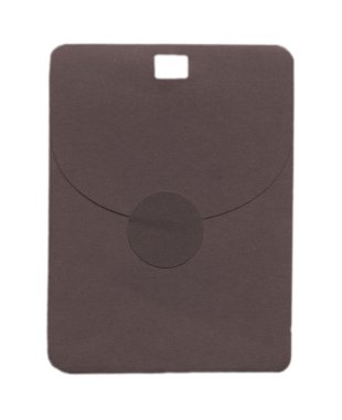 yedek düğmesi için etiket kahverengi kağıt zarf