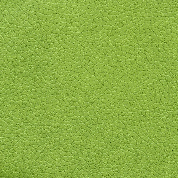 Textura de couro verde claro como fundo — Fotografia de Stock