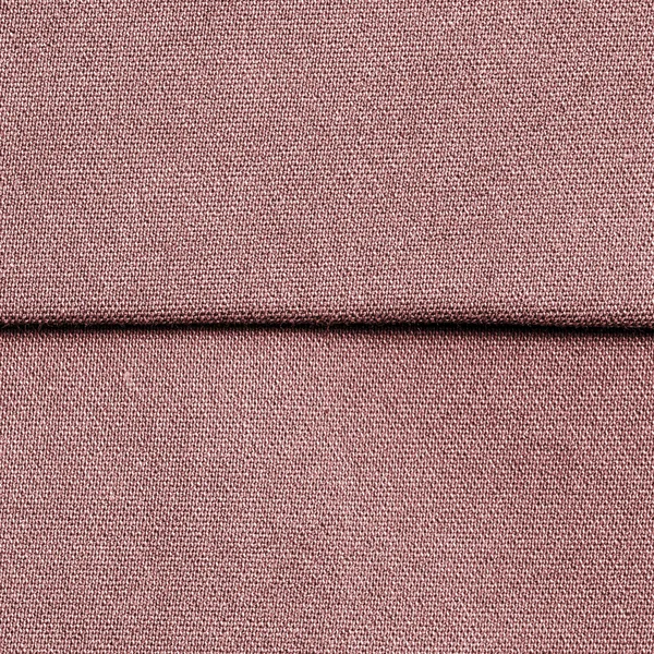 Red-brown fabric texture, seam — Stock Photo, Image