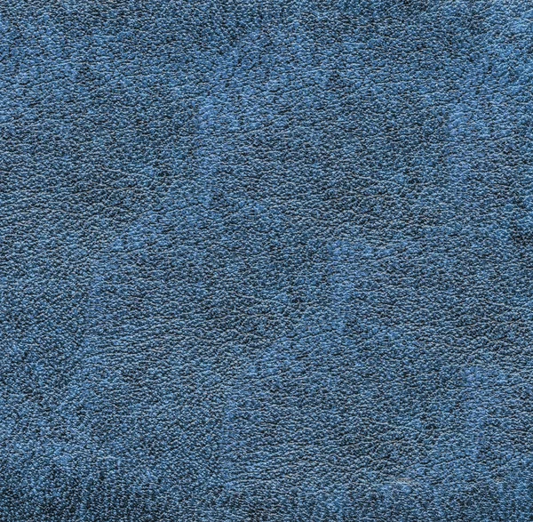 Texture in pelle blu primo piano. Utile come sfondo — Foto Stock