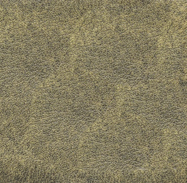 Yellpow-brown leather texture closeup. — Stock Photo, Image