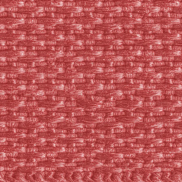 Röd textil textur som bakgrund — Stockfoto