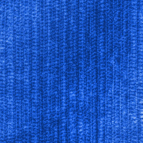 Blå textil textur närbild — Stockfoto