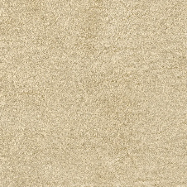 Beige leather texture as background — Stock Photo, Image