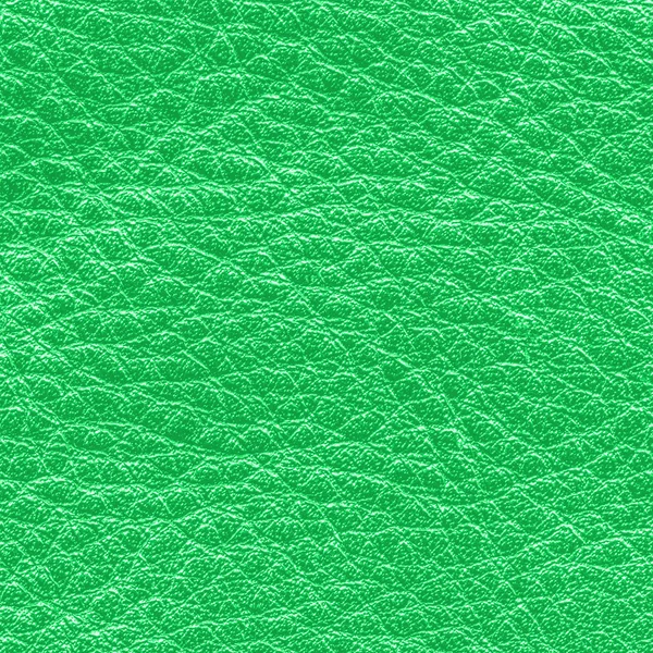 Licht groene leder textuur close-up — Stockfoto
