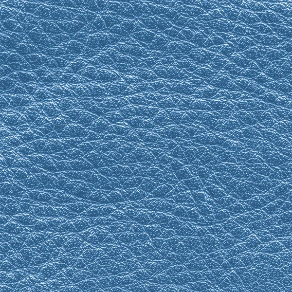 Texture in pelle blu primo piano. Utile per lo sfondo — Foto Stock