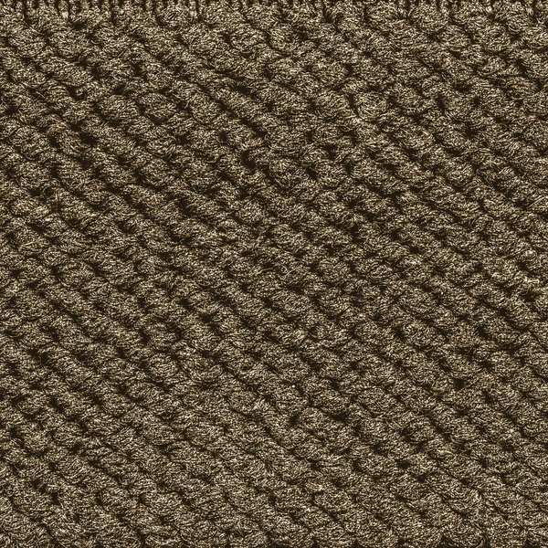 Textura têxtil marrom close-up — Fotografia de Stock
