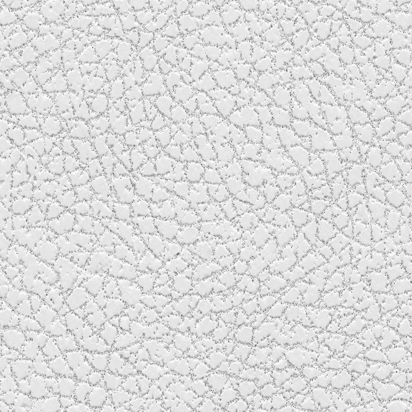 White leatherette texture as background — Stock Photo, Image