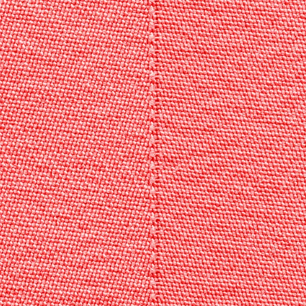 Rode stof textuur close-up. Nuttig als achtergrond — Stockfoto
