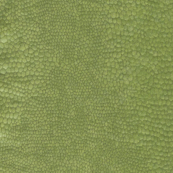 Fundo têxtil verde. Imitação de pele de cobra — Fotografia de Stock