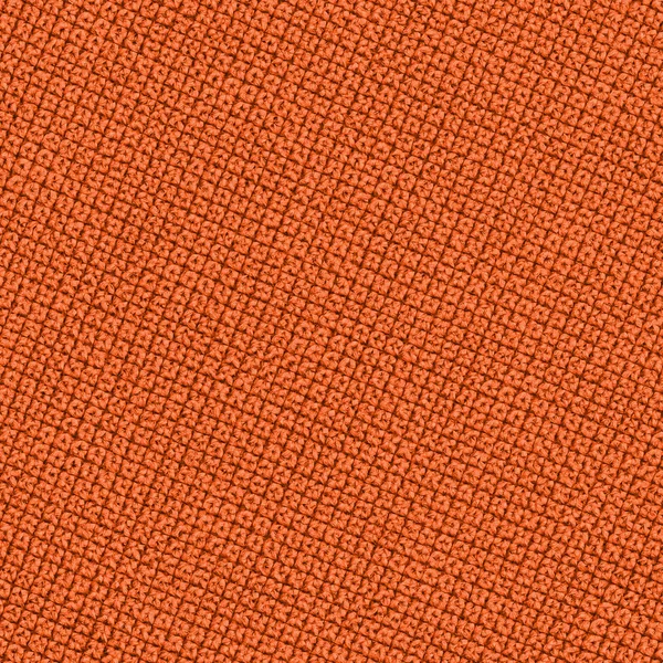 Oranžové textilie textura closeup — Stock fotografie