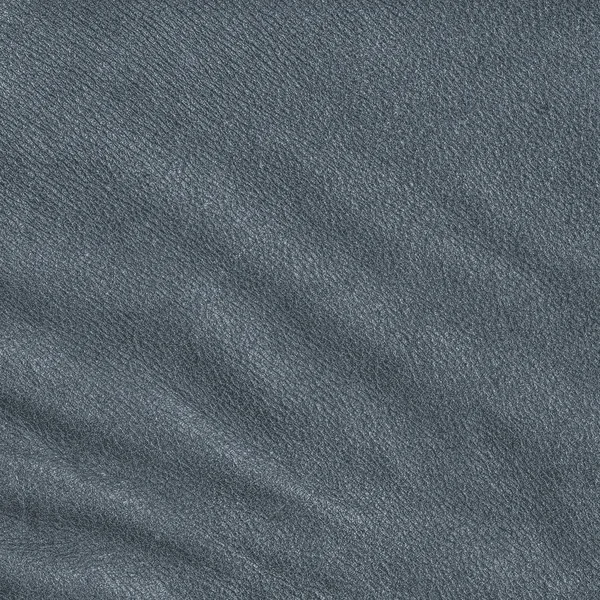 Gray-blue crumpled leather texture as background — Stock Photo, Image