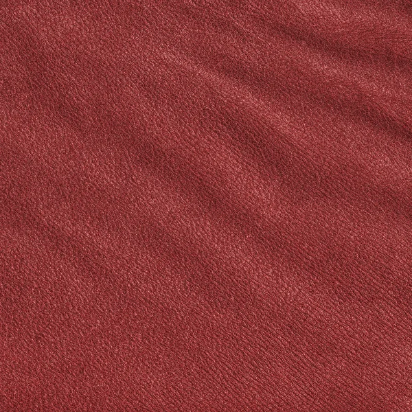 Röd skrynkliga läder texture — Stockfoto