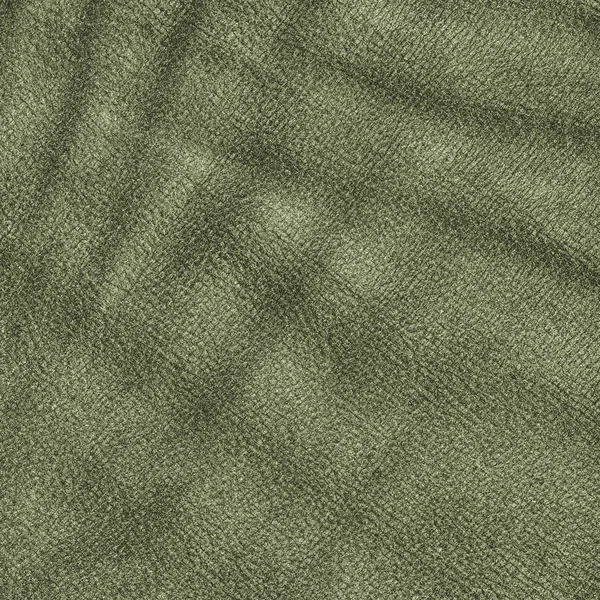 Groene verfrommeld leder texture — Stockfoto