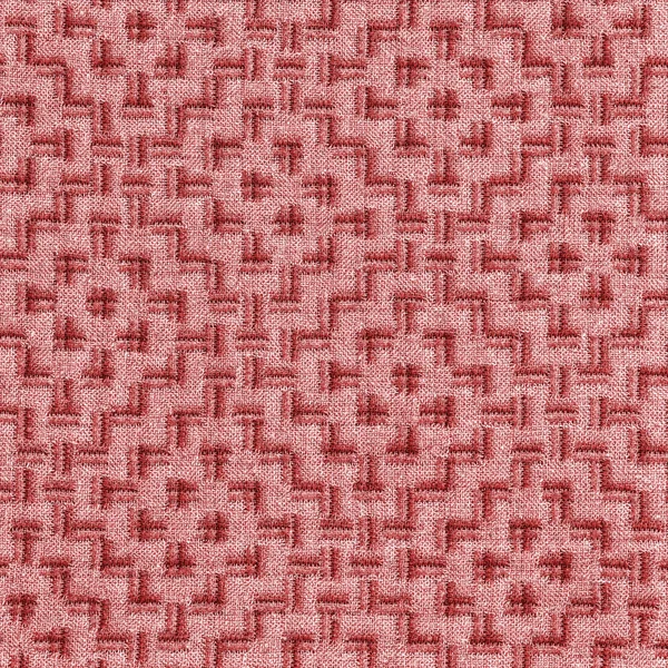 Textura de tecido vermelho. Útil como fundo para trabalhos de design — Fotografia de Stock