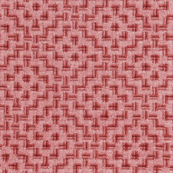 Textura de tela roja. Útil como fondo para trabajos de diseño —  Fotos de Stock