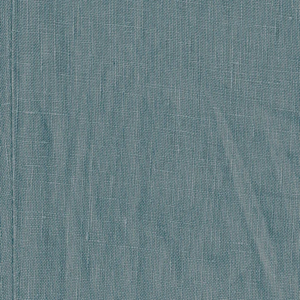 Grå-blå säckväv textur, söm — Stockfoto