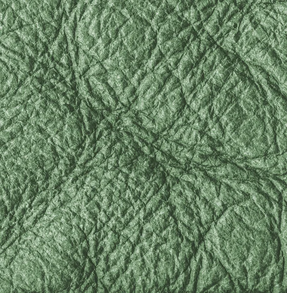 Sfondo di pelle verde texture primo piano — Foto Stock
